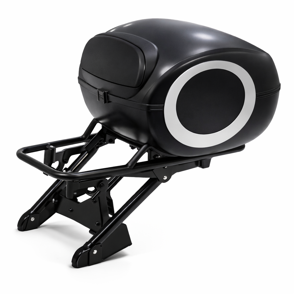 Top Case 28L avec support – Compatible Citycoco Super 701 | Sécurisé, robuste et facile à installer