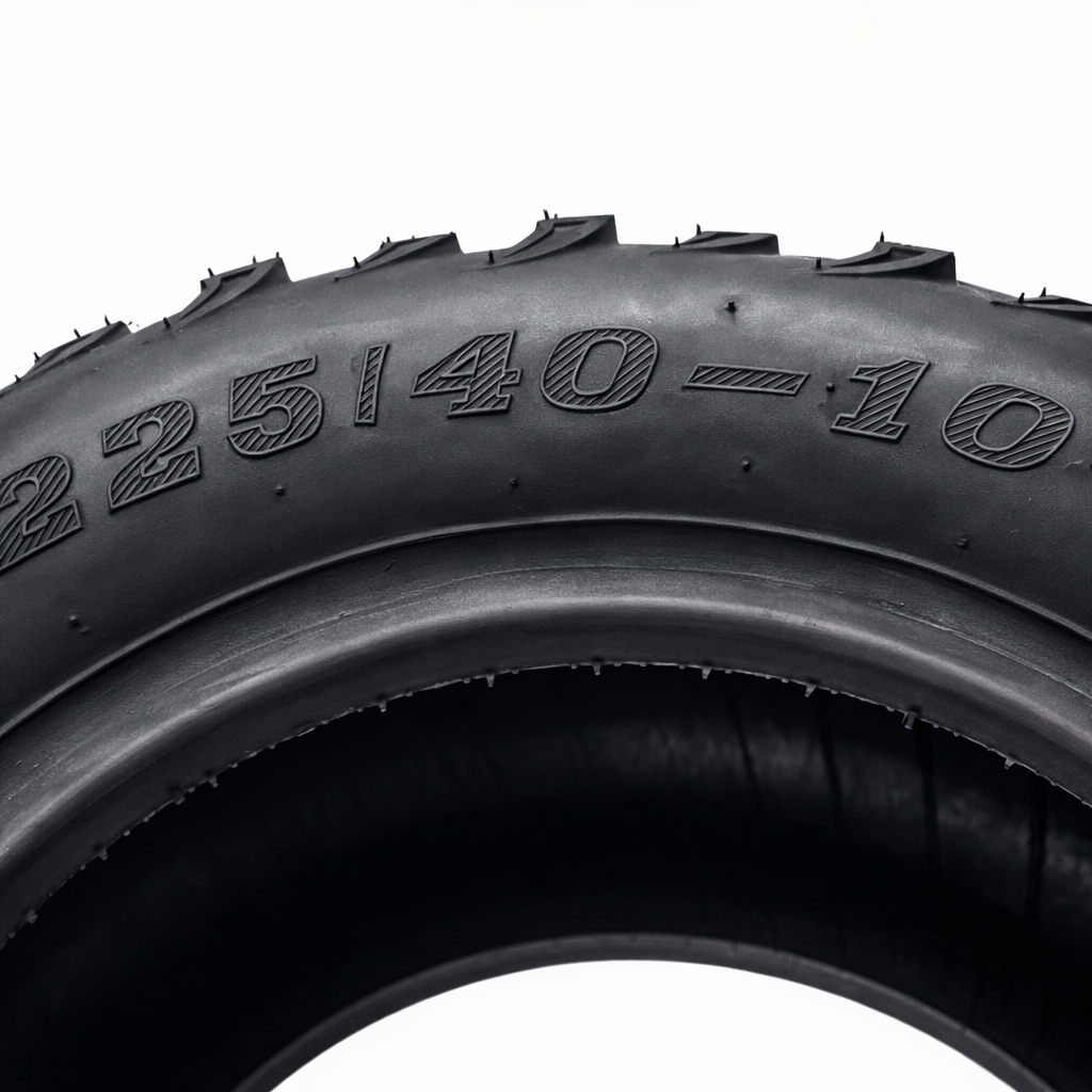 Lot de Pneus Cross 225/40-10 pour Citycoco & scooters électriques