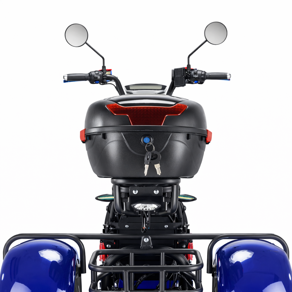 Top-case Citycoco â Support + Dossier Passager Inclus