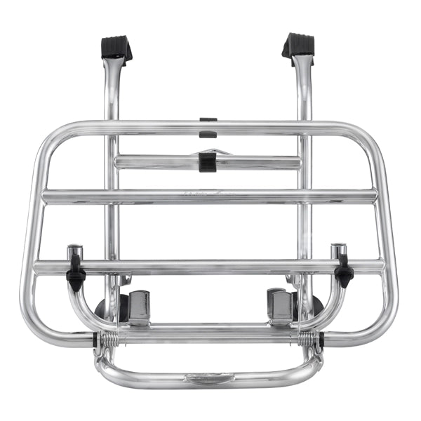 Porte-bagages avant chromé