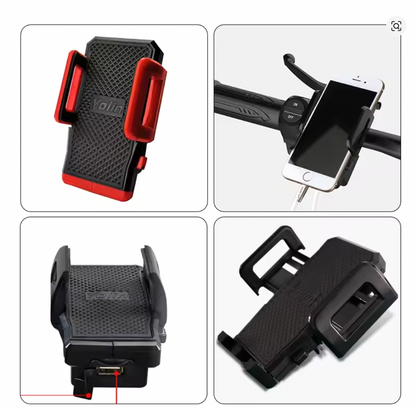 Support Smartphone Electroglide avec Prise USB Intégrée