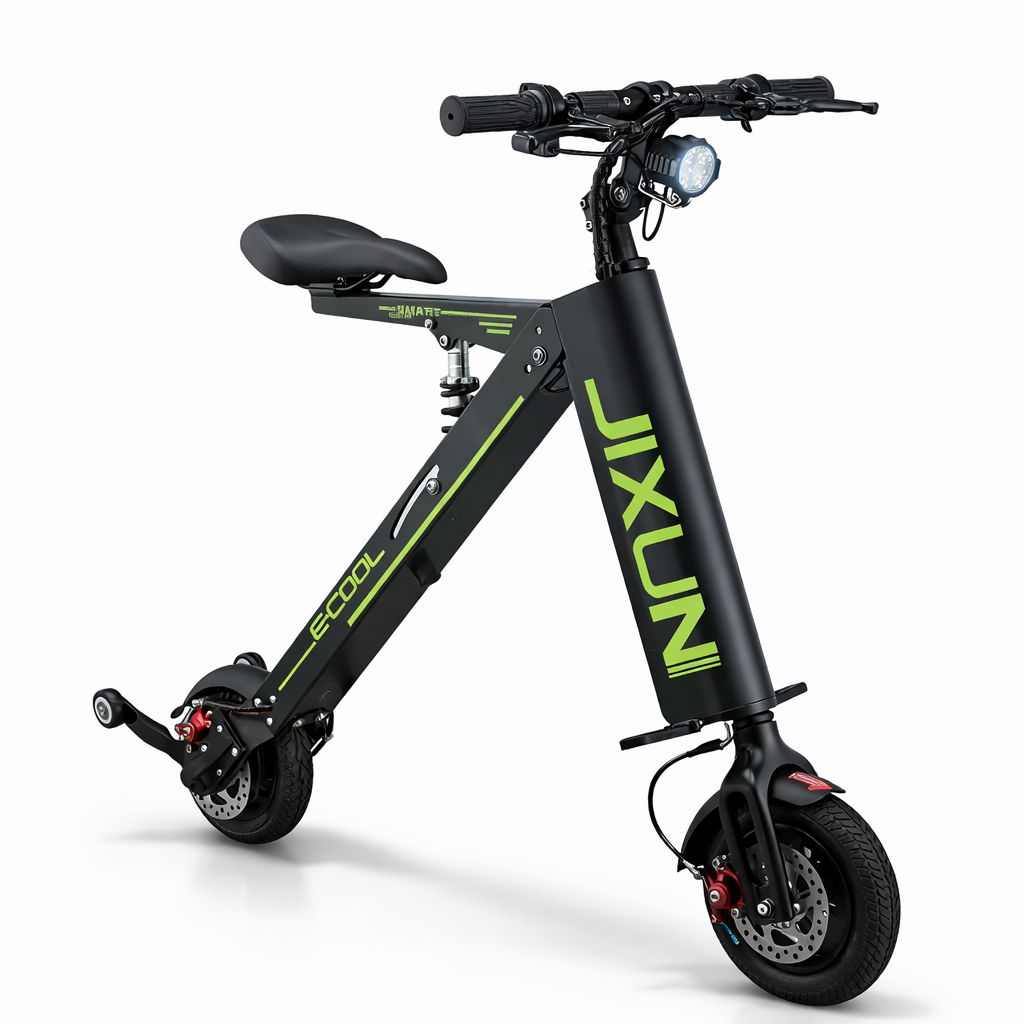 Mini trottinette pliable 3 roues Ecool Mate pour PMR et Senior Ultra léger - Batterie LG