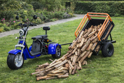 Remorque utilitaire renforcée 680 kg – Compatible Citycoco & véhicules électriques 3 roues