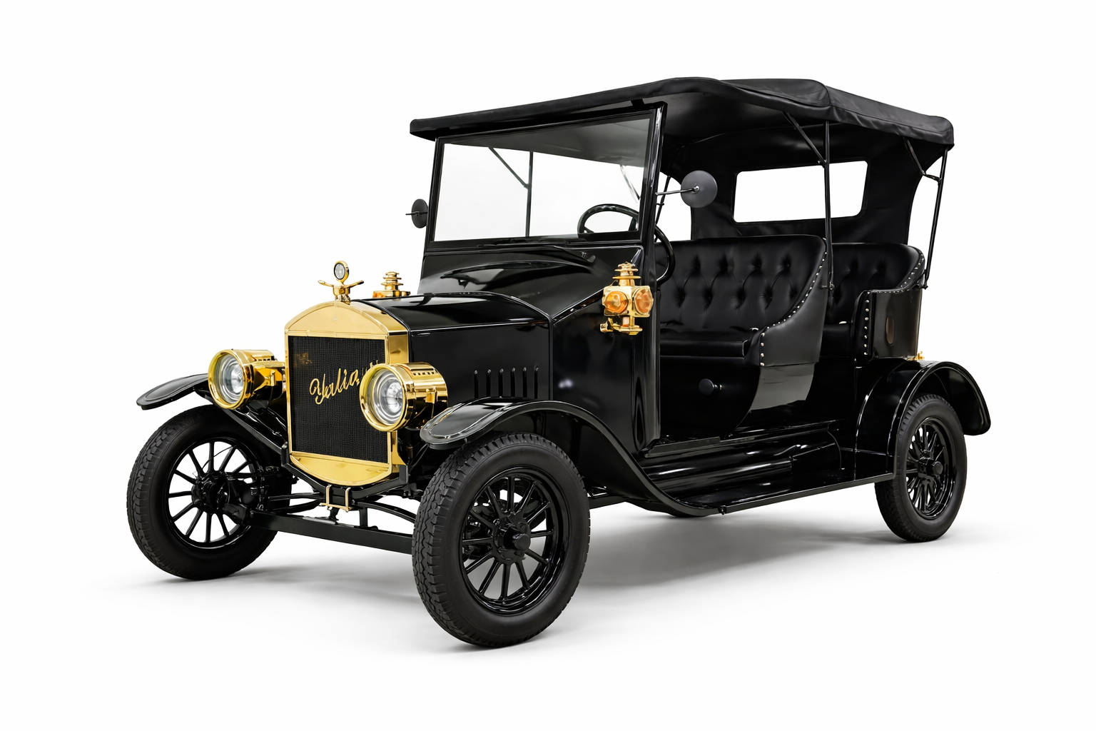 Golfette électrique Retro Old Times 1906