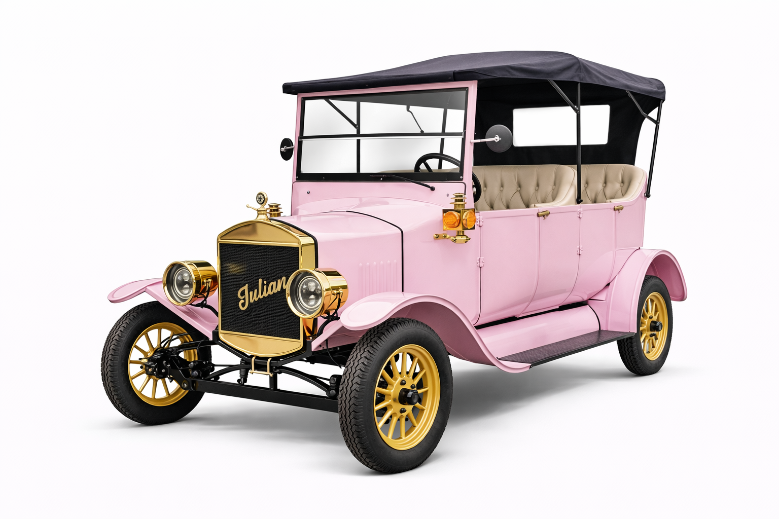 Golfette électrique Retro Old Times 1906