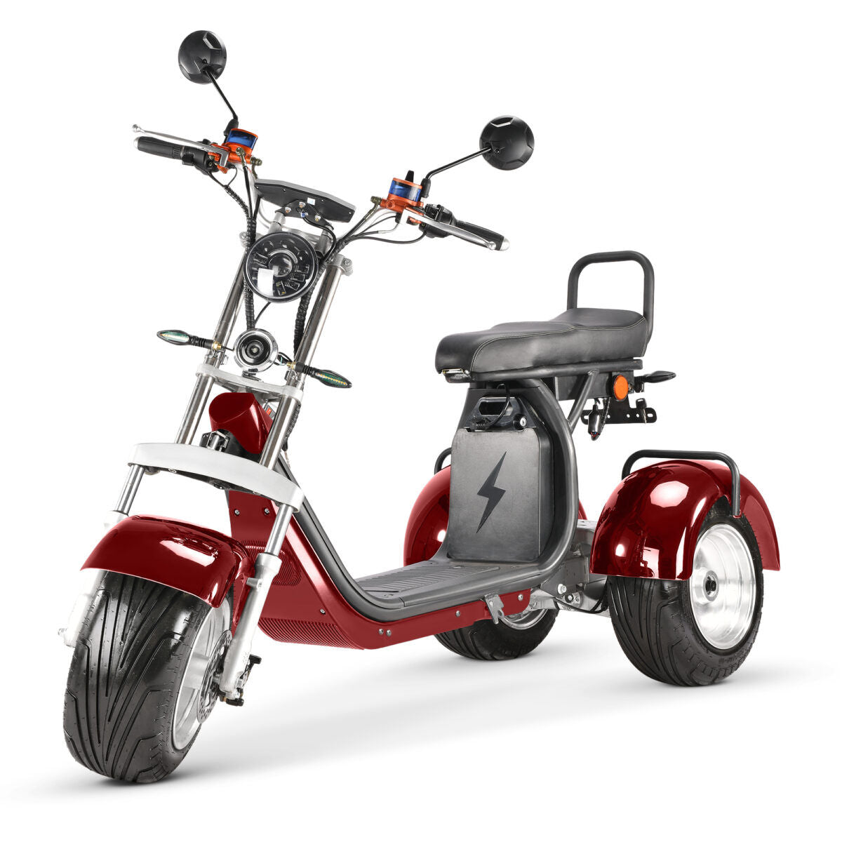 City Coco CP-7.0 – Tricycle électrique 3 roues biplace homologué route