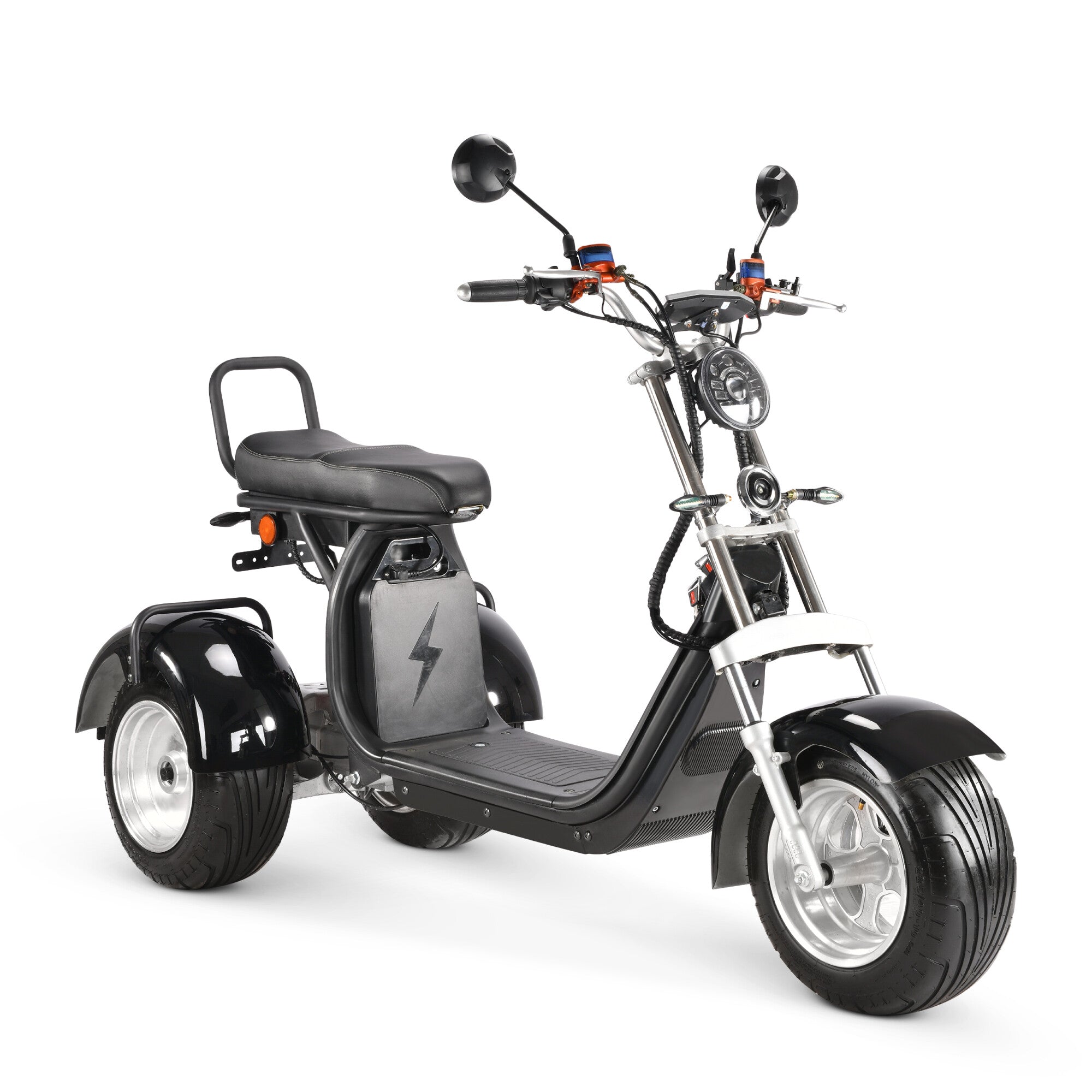 City Coco CP-7.0 – Tricycle électrique 3 roues biplace homologué route