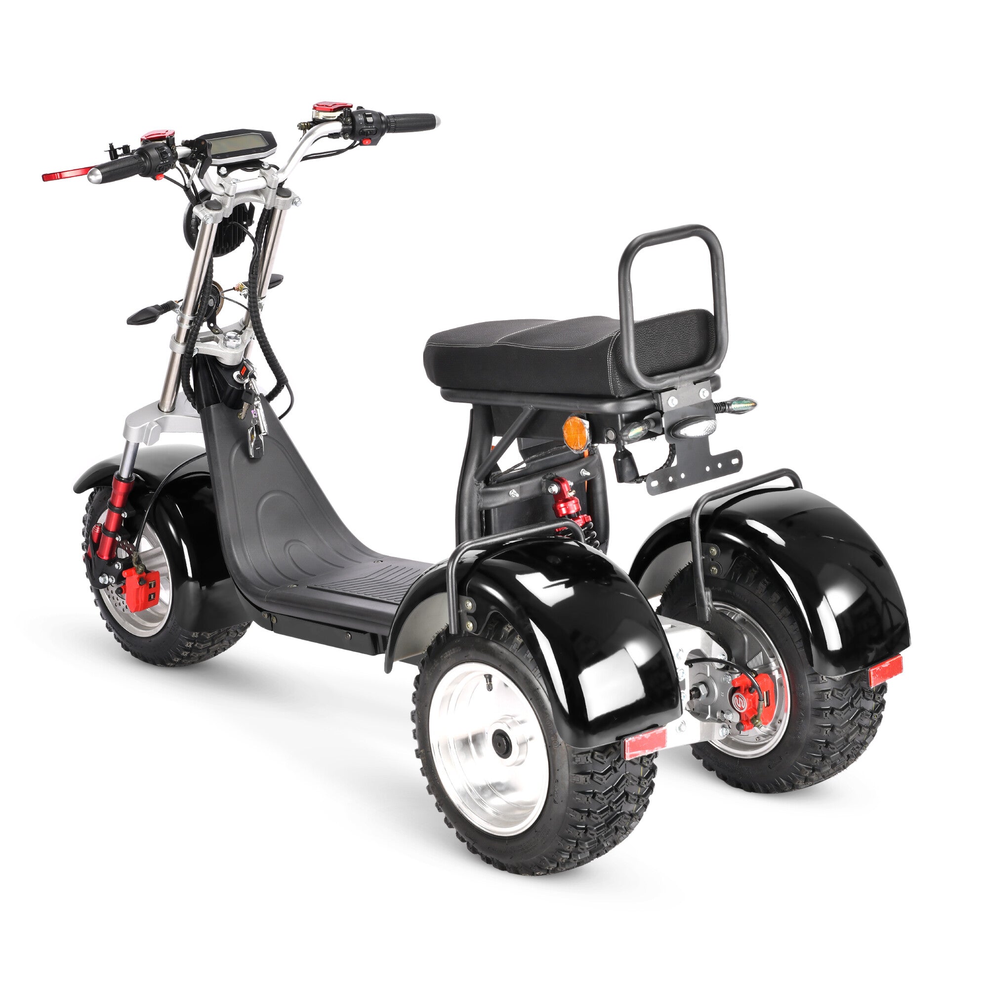 City Coco CP-7.0 – Tricycle électrique 3 roues biplace homologué route