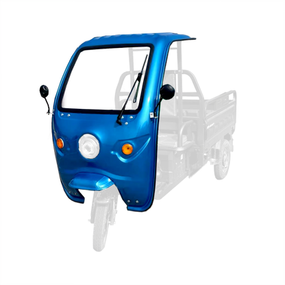 Cabine métallique complète - Triporteur électrique Cargo 500