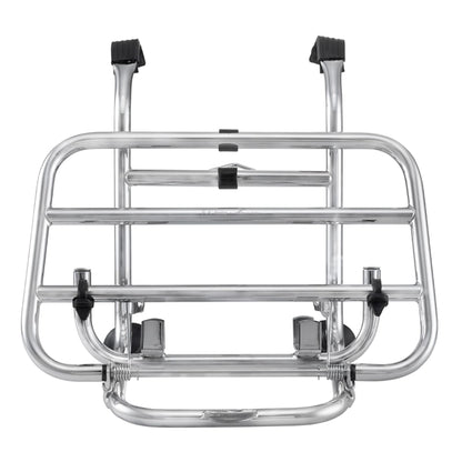 Porte-bagages avant chromé