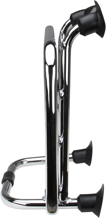 Porte-bagages avant chromé