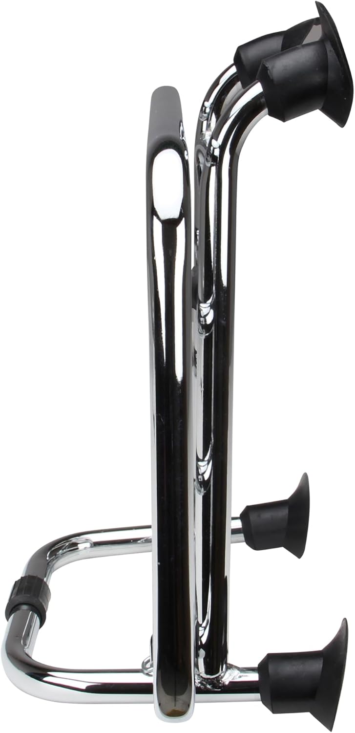 Porte-bagages avant chromé