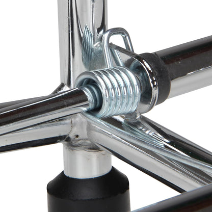 Porte-bagages avant chromé