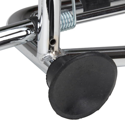 Porte-bagages avant chromé